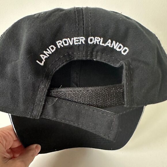 New Range Rover Land Rover Black Cap Hat - Picture 2 of 2